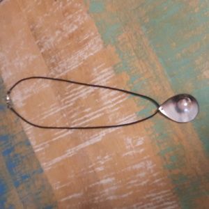 Tahatian blister pearl necklace